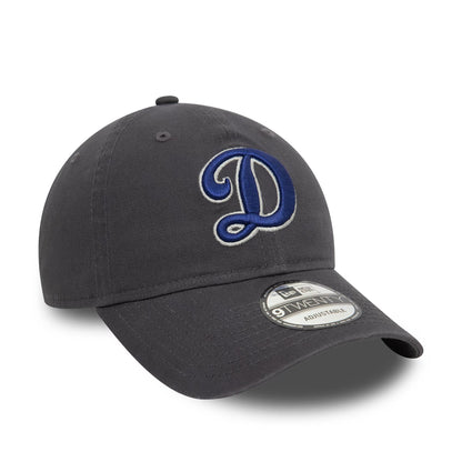 This is a LA Dodgers MLB Core Classic Dark Grey 9TWENTY Adjustable Cap 3