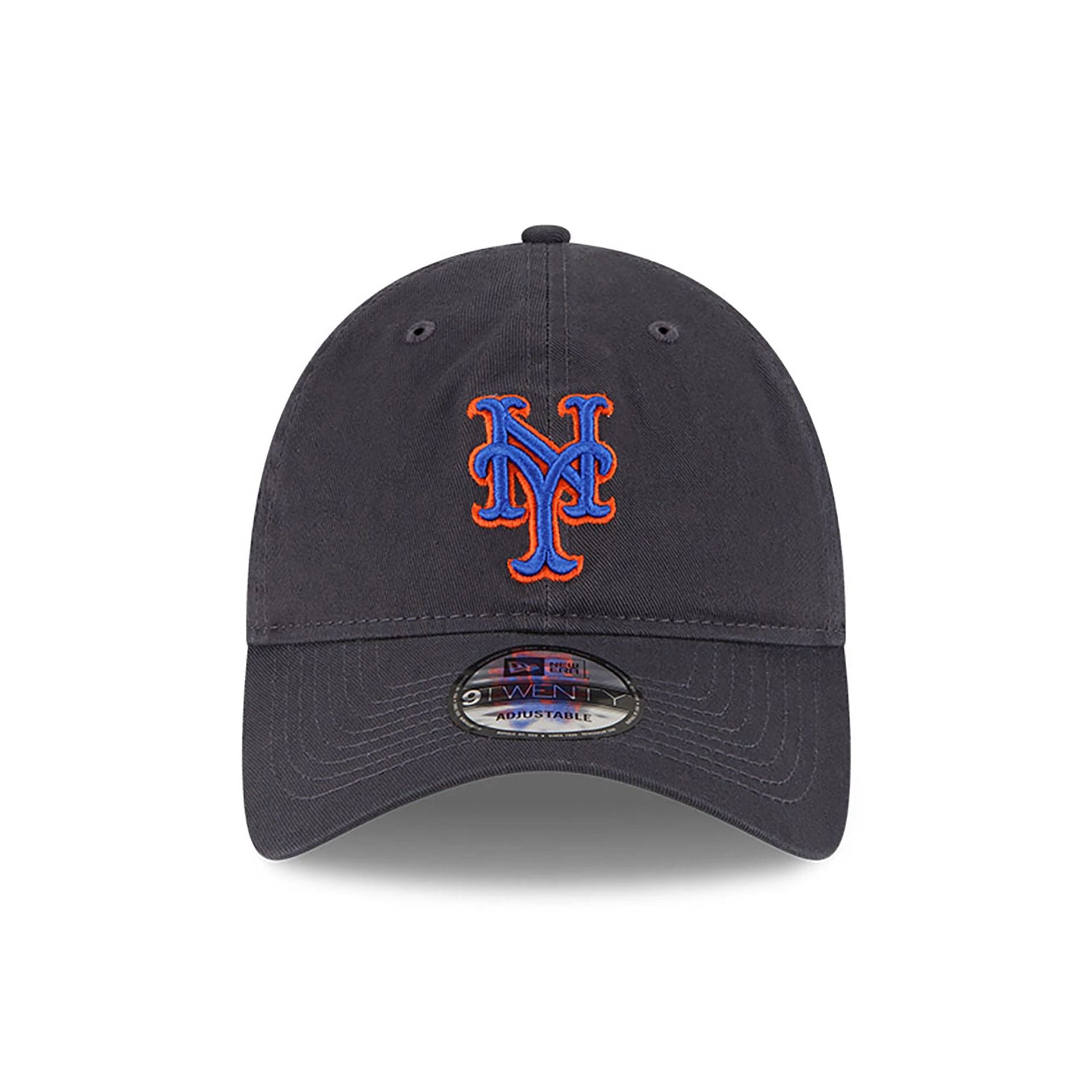 This is a New York Mets MLB Core Classic Dark Grey 9TWENTY Adjustable Cap 2