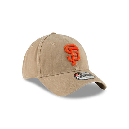 This is a San Francisco Giants MLB Core Classic Beige 9TWENTY Adjustable Cap 3