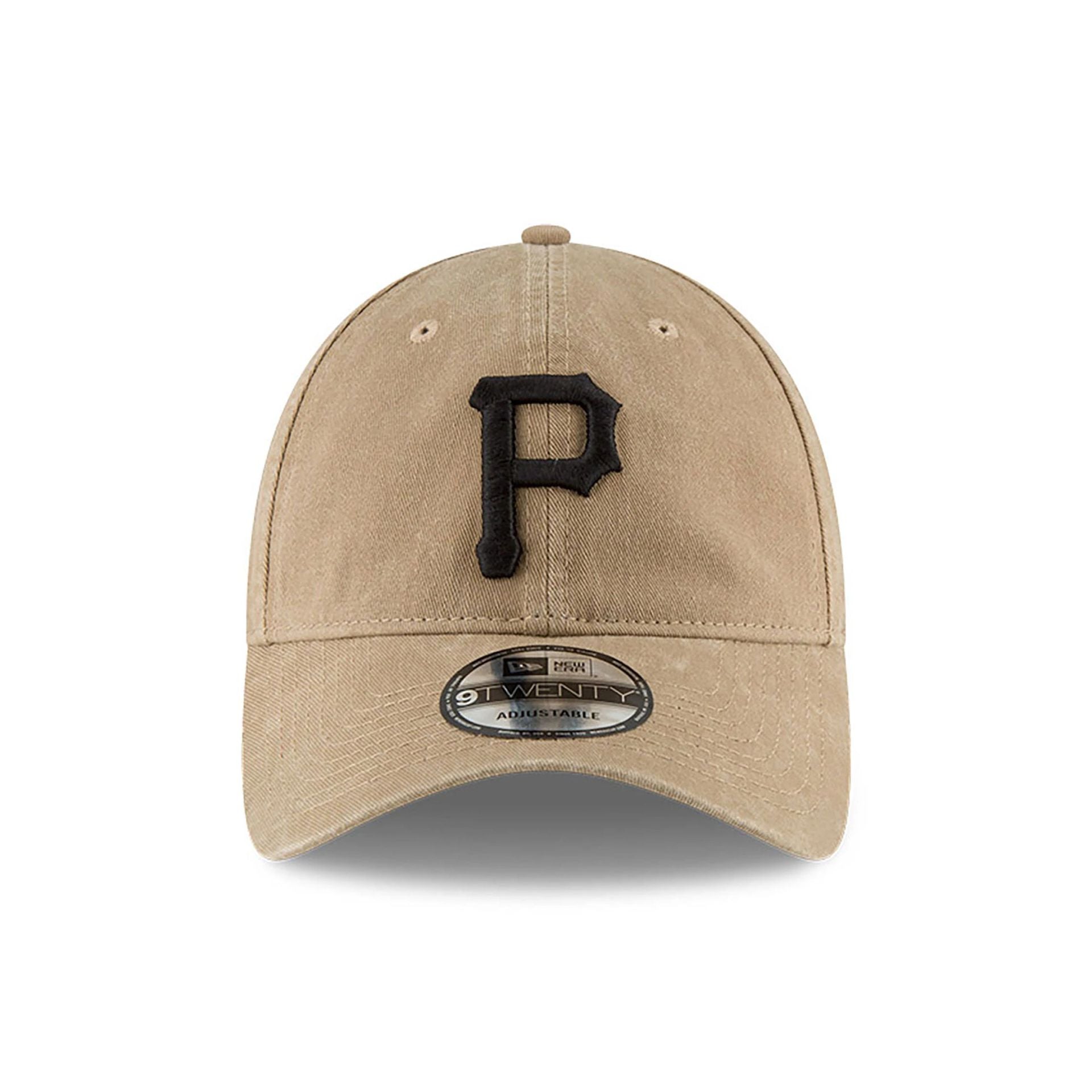 This is a Pittsburgh Pirates MLB Core Classic Beige 9TWENTY Adjustable Cap 2