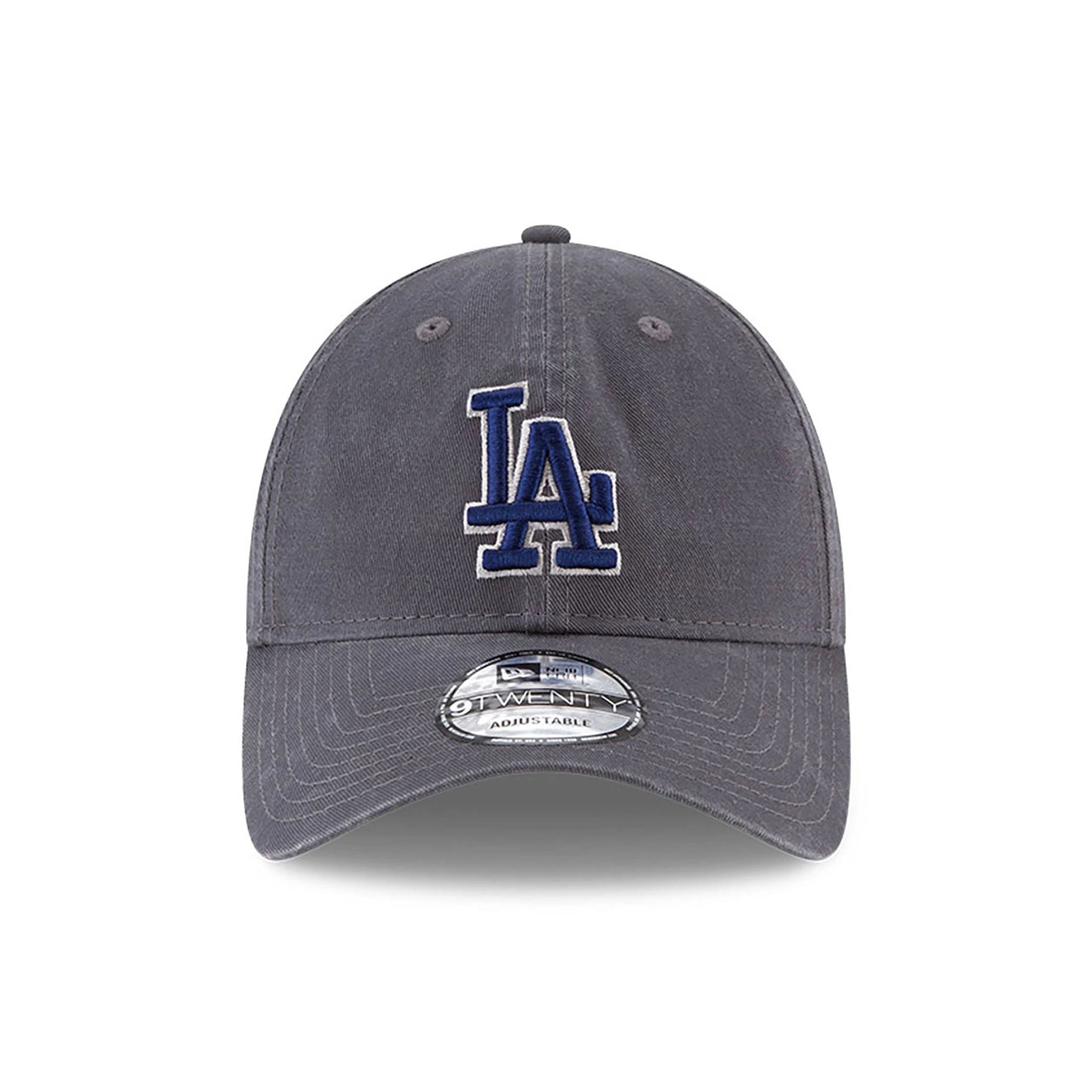 This is a LA Dodgers MLB Core Classic Grey 9TWENTY Adjustable Cap 2