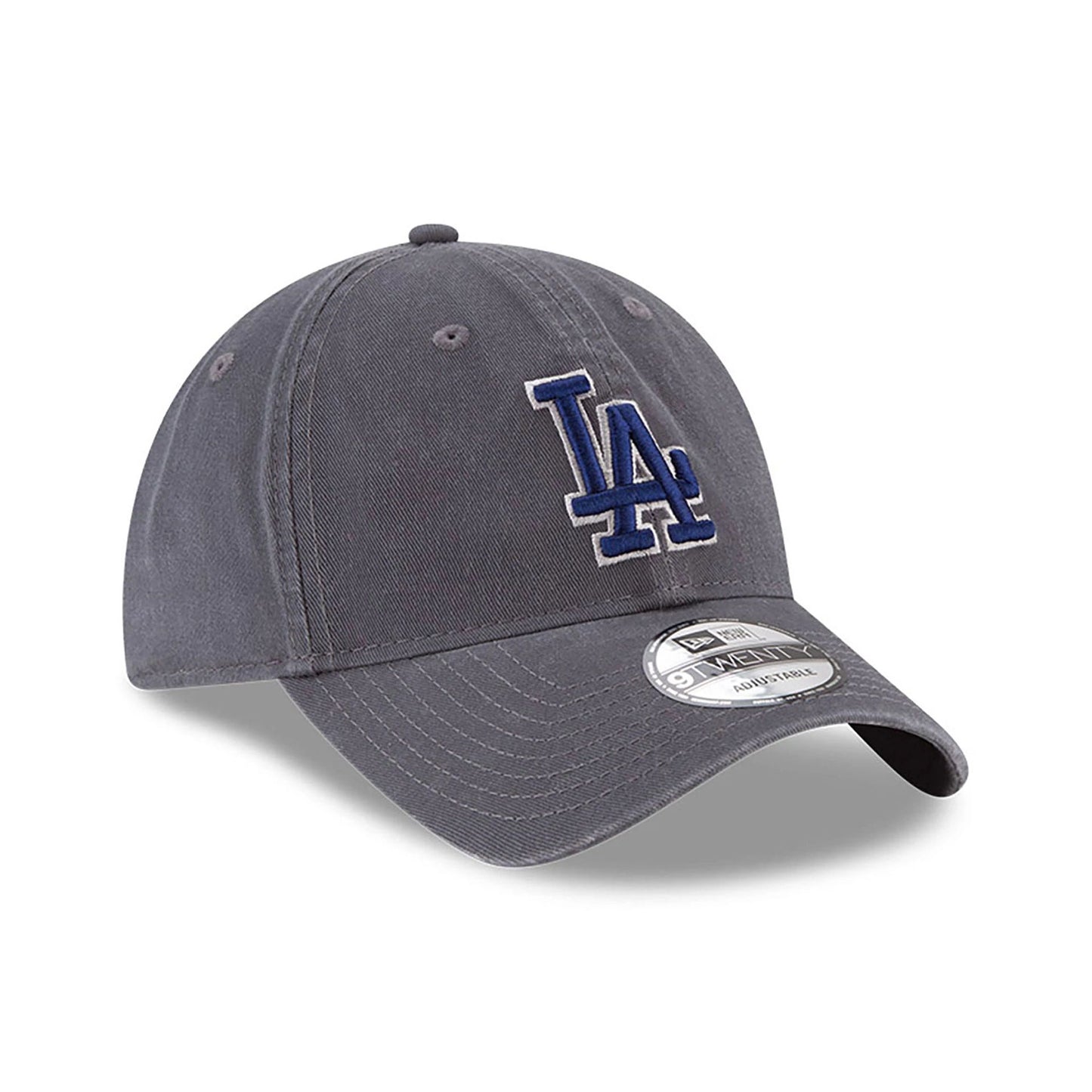 This is a LA Dodgers MLB Core Classic Grey 9TWENTY Adjustable Cap 3