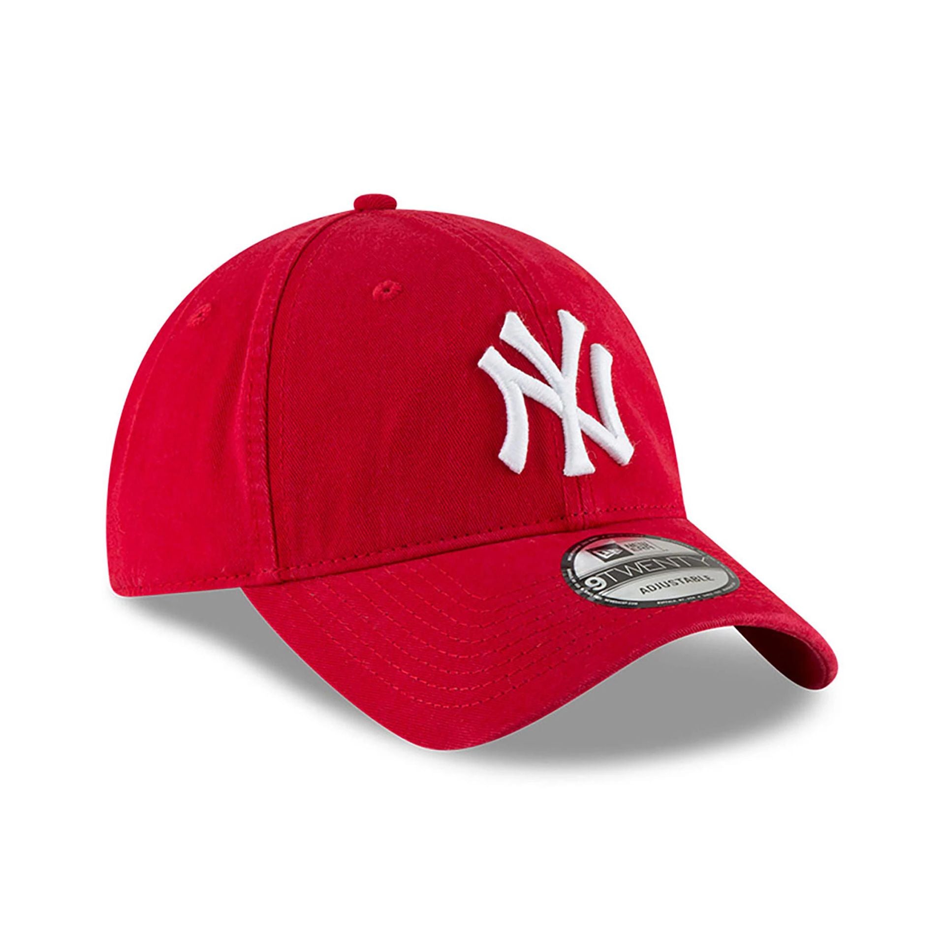 This is a New York Yankees MLB Core Classic Red 9TWENTY Adjustable Cap 2