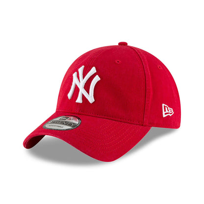 This is a New York Yankees MLB Core Classic Red 9TWENTY Adjustable Cap 1