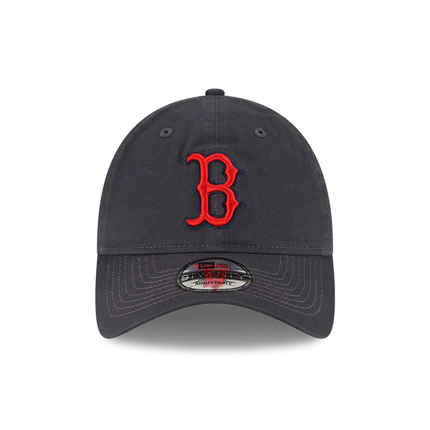 This is a Boston Red Sox MLB Core Classic Dark Grey 9TWENTY Adjustable Cap 6