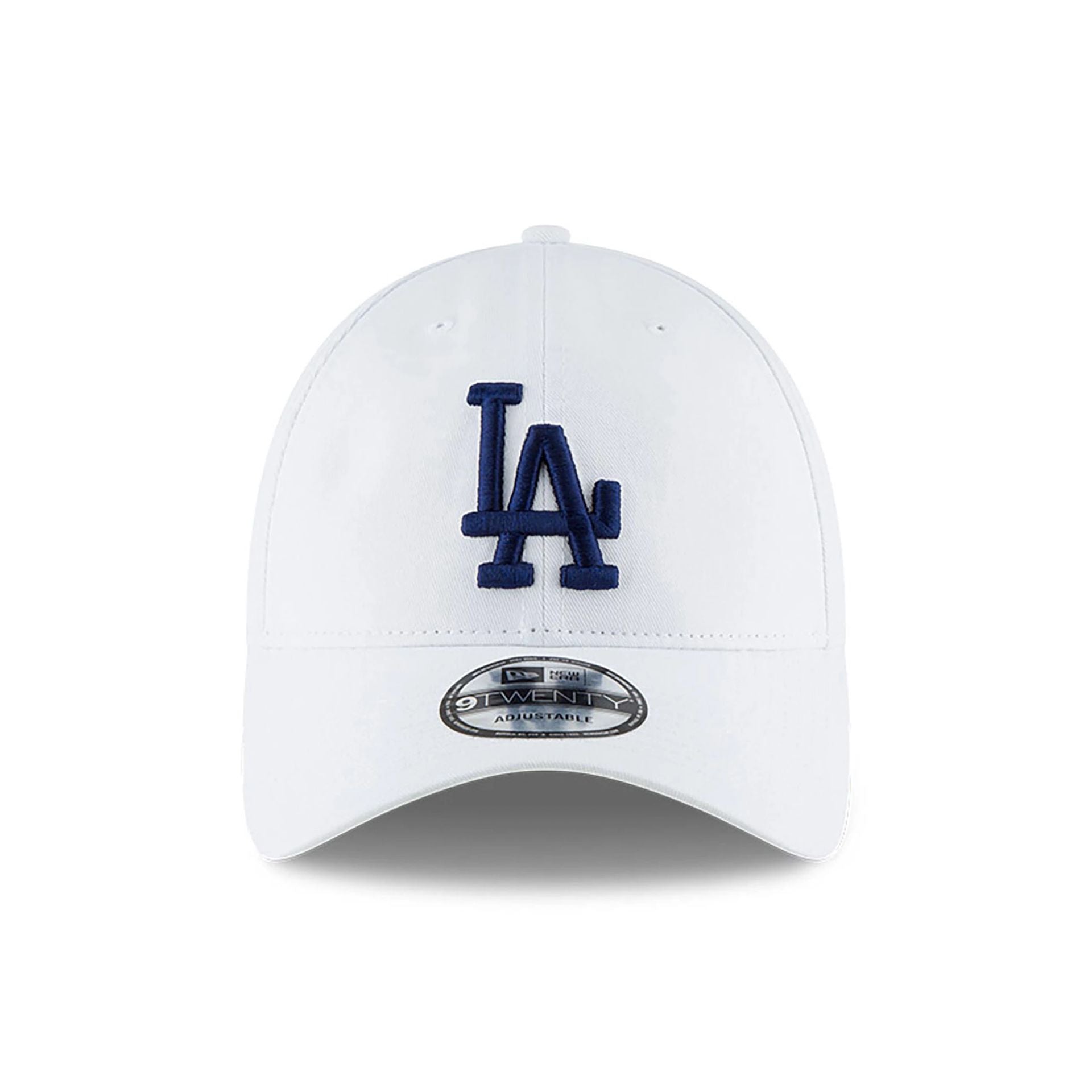 This is a LA Dodgers MLB Core Classic White 9TWENTY Adjustable Cap 2