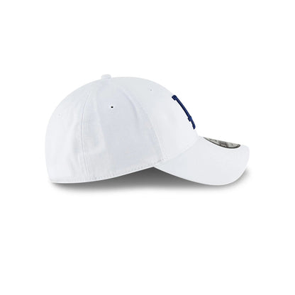 This is a LA Dodgers MLB Core Classic White 9TWENTY Adjustable Cap 4