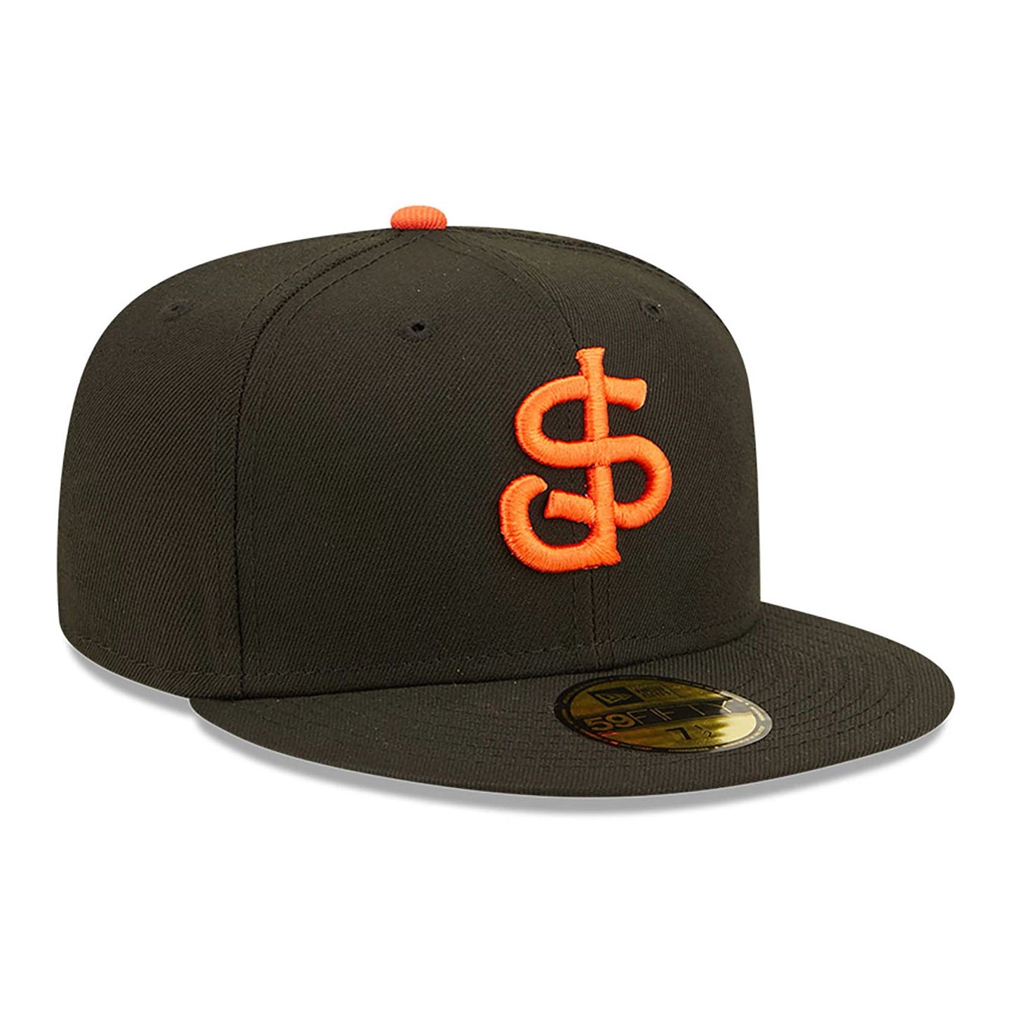 This is a San Jose Giants MiLB On Field Black 59FIFTY Fitted Cap 4