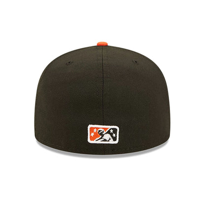 This is a San Jose Giants MiLB On Field Black 59FIFTY Fitted Cap 5