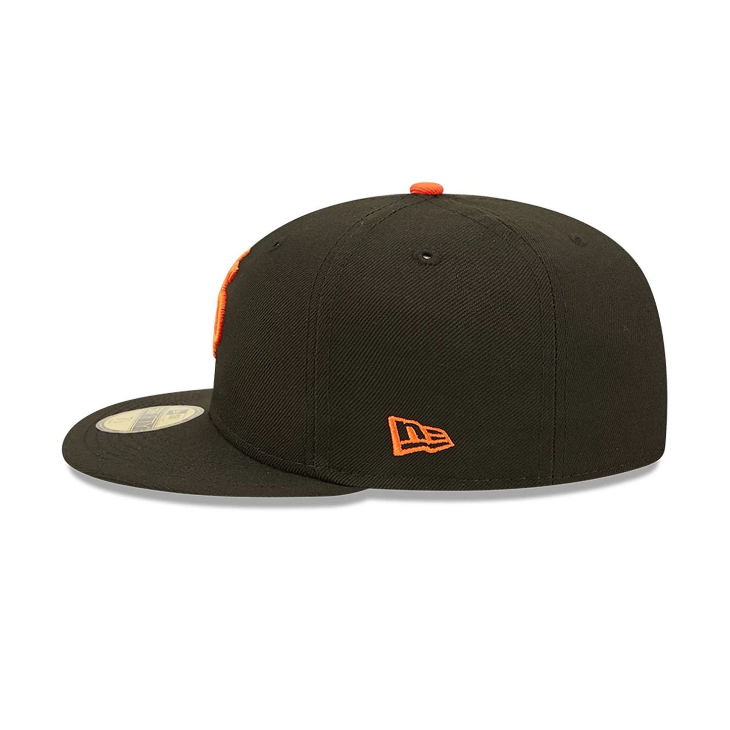 This is a San Jose Giants MiLB On Field Black 59FIFTY Fitted Cap 7