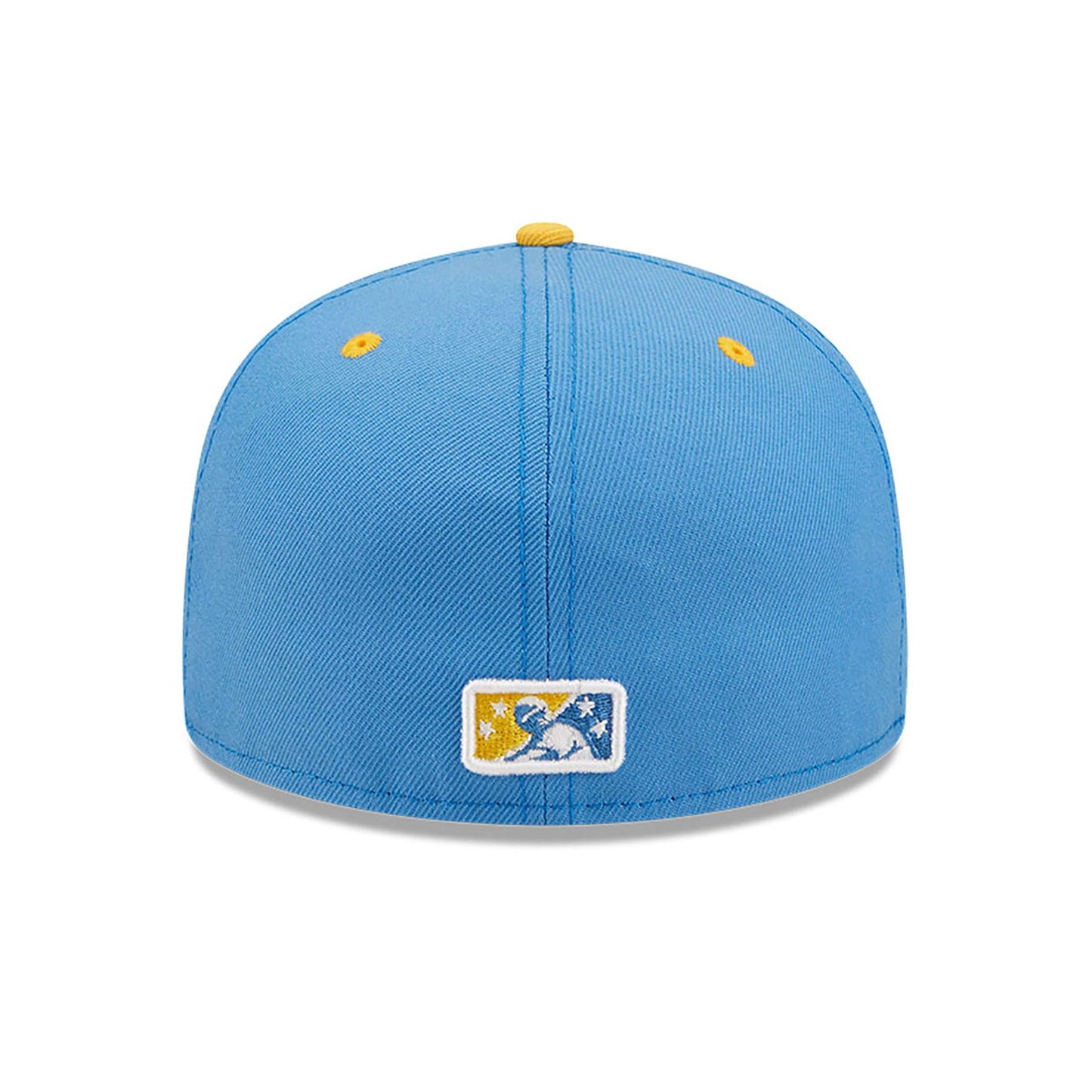 This is a Myrtle Beach Pelicans MiLB On Field Blue 59FIFTY Fitted Cap 5