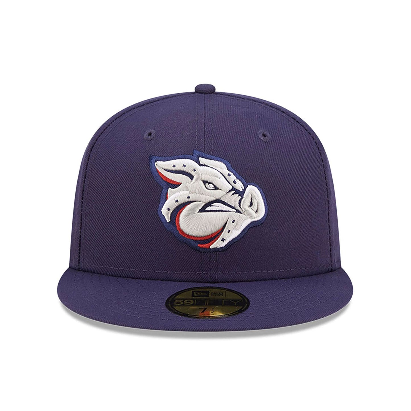 This is a Lehigh Valley Iron Pigs MiLB On Field Navy 59FIFTY Fitted Cap 3