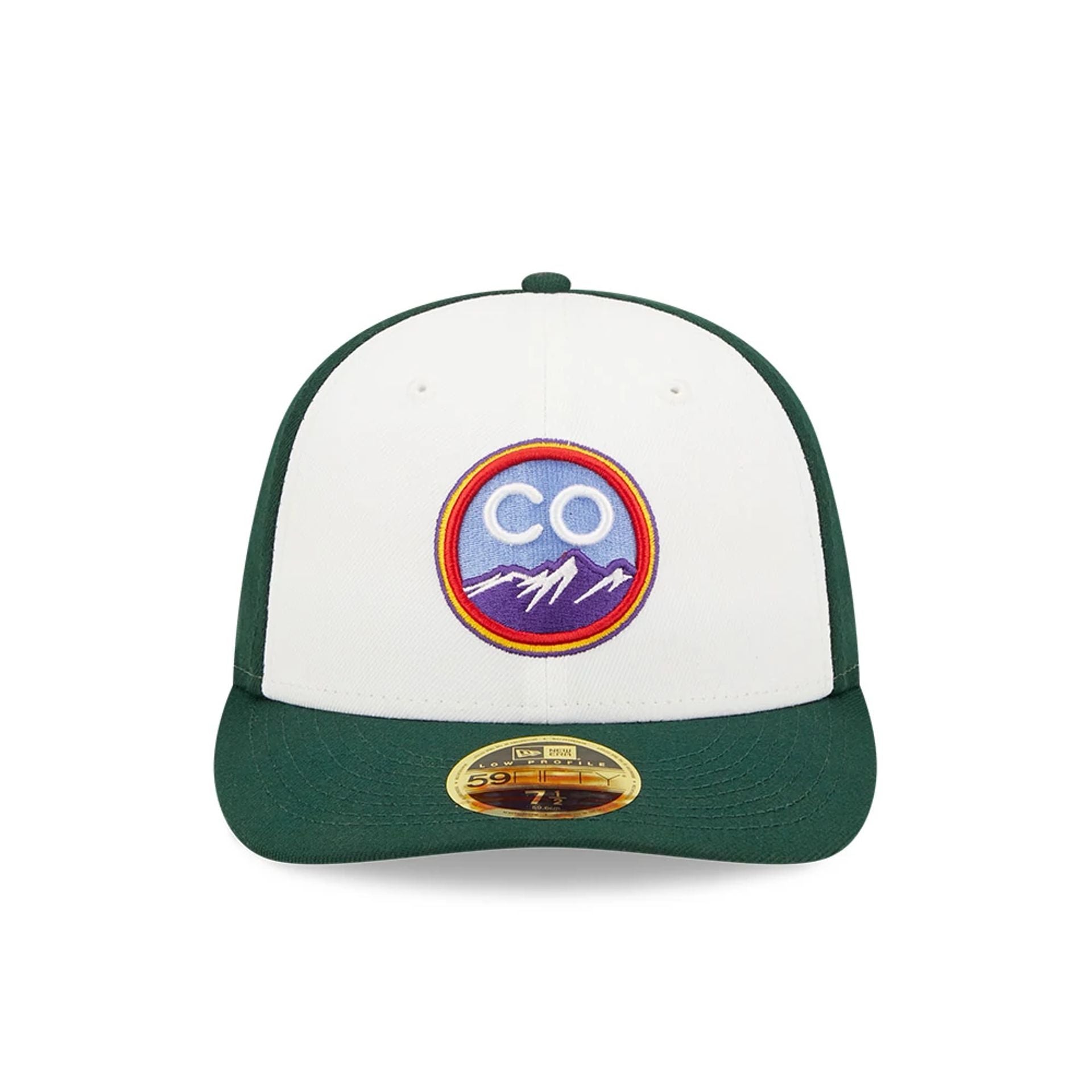 This is a Colorado Rockies City Connect Green Low Profile 59FIFTY Fitted Cap 2