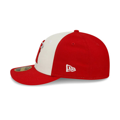 This is a LA Angels MLB City Connect 2024 Red Low Profile 59FIFTY Fitted Cap 7