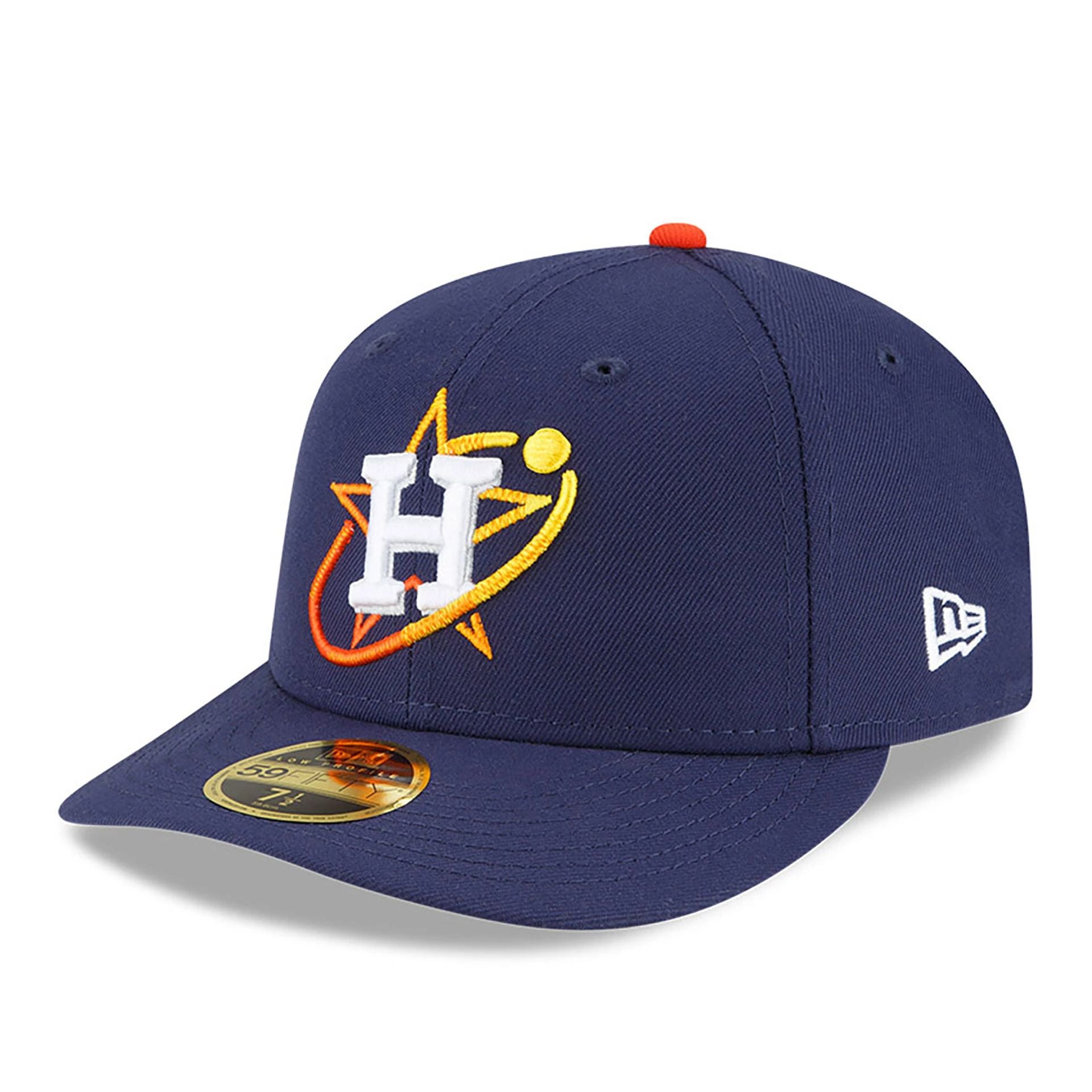 This is a Houston Astros MLB City Connect 2024 Navy Low Profile 59FIFTY Fitted Cap 3