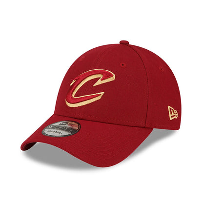 This is a Cleveland Cavaliers The League Dark Red 9FORTY Adjustable Cap 1