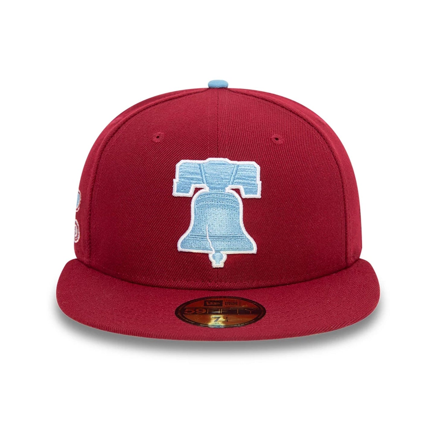 This is a Philadelphia Phillies Paisley Red 59FIFTY Fitted Cap 7