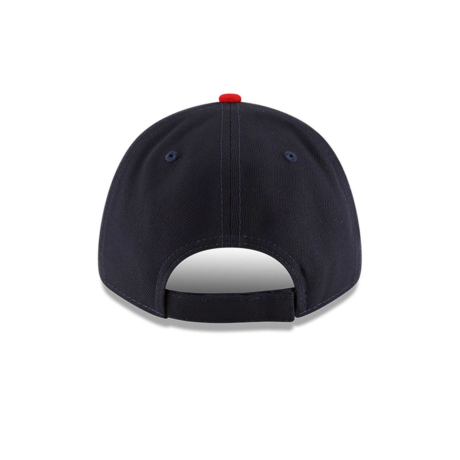 This is a Cleveland Guardians MLB The League Navy 9FORTY Adjustable Cap 5