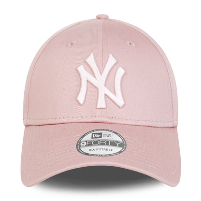 This is a New York Yankees MLB Colour Essentials Pink 9FORTY Cap 3