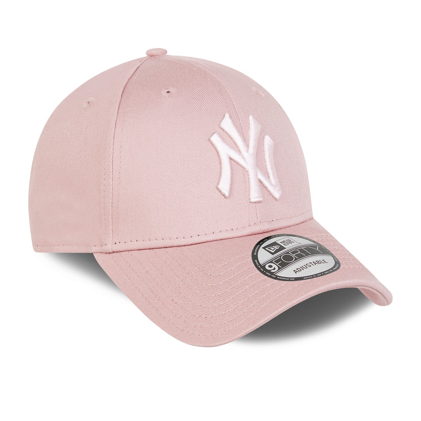 This is a New York Yankees MLB Colour Essentials Pink 9FORTY Cap 4