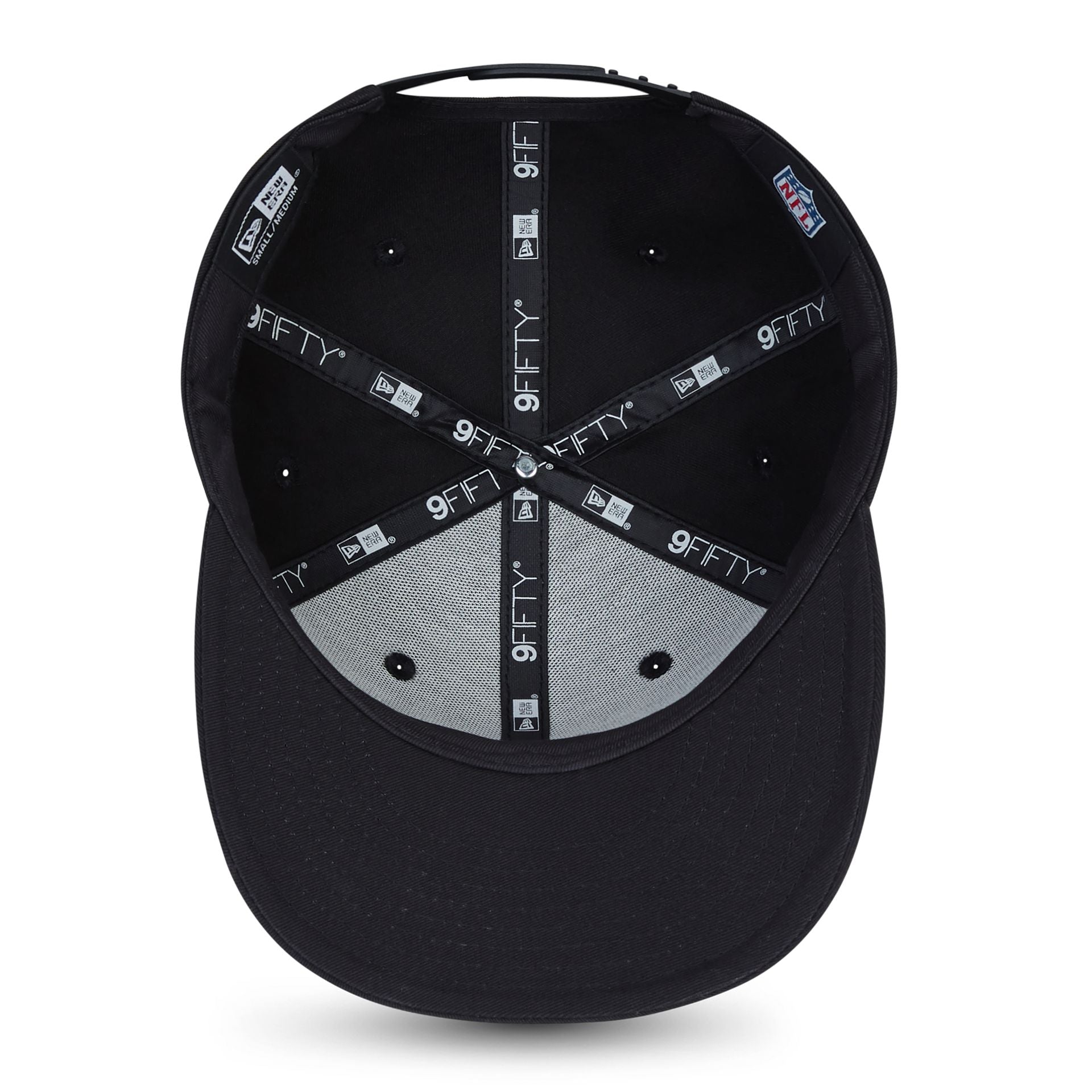 This is a Las Vegas Raiders NFL Essential Black 9FIFTY Cap 3