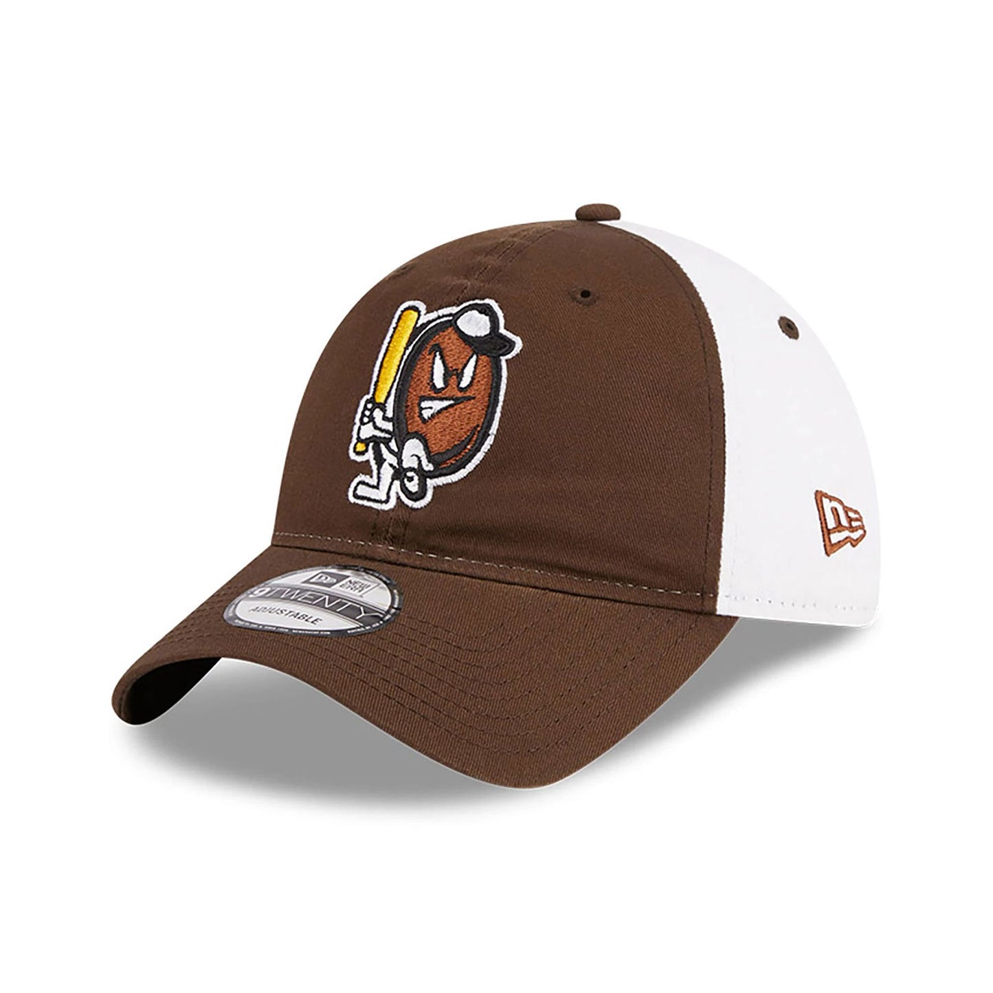 This is a Portland Sea Dogs MiLB Theme Night Dark Brown 9WENTY Adjustable Cap 3