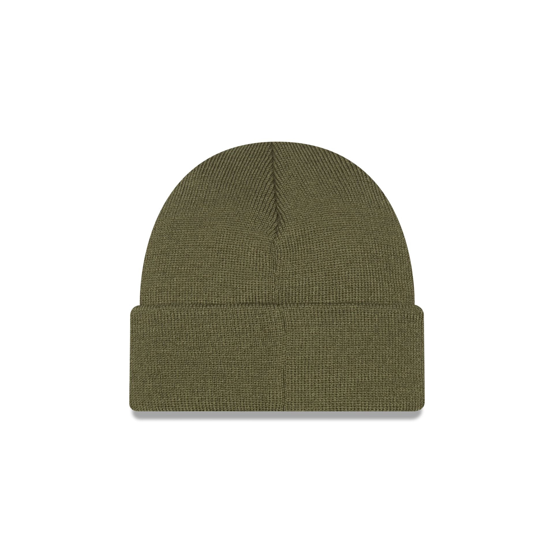 This is a New Era Womens Khaki Beanie Hat 1