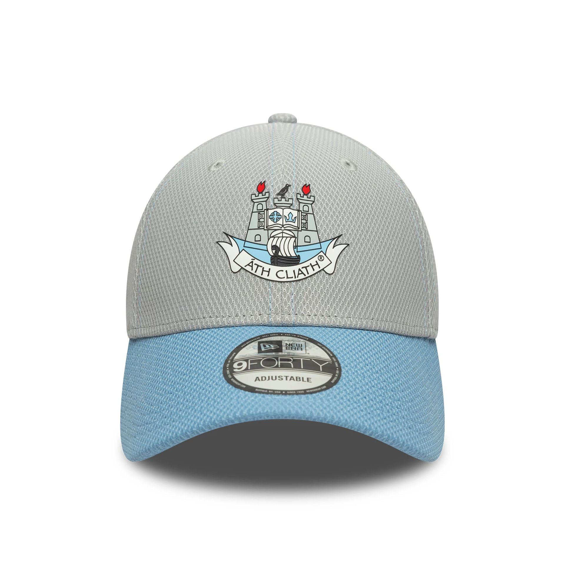 This is a Dublin GAA Grey Diamond Era 9FORTY Adjustable Cap 2