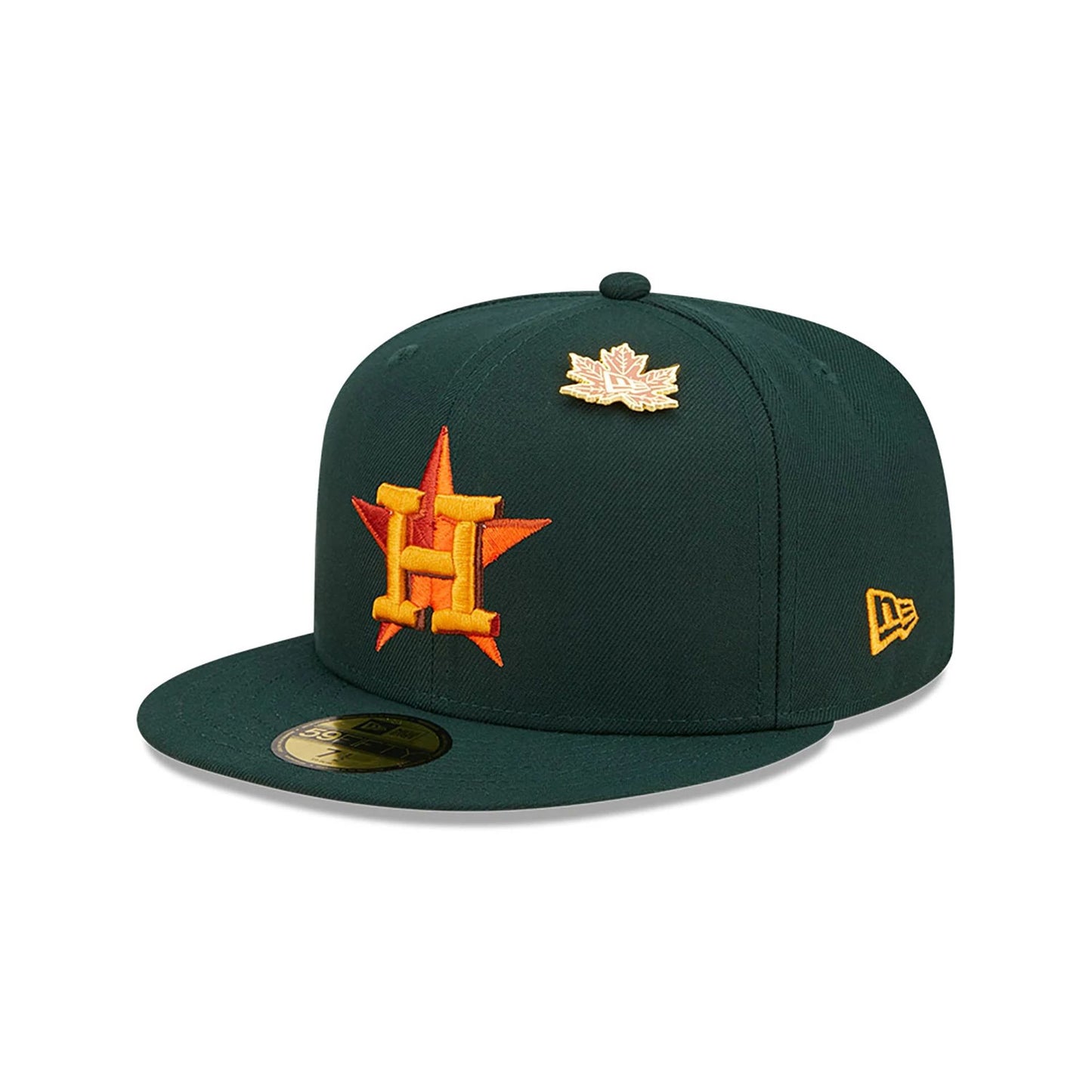 This is a Houston Astros Leafy Dark Green 59FIFTY Fitted Cap 3