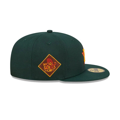 This is a Houston Astros Leafy Dark Green 59FIFTY Fitted Cap 5