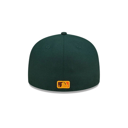 This is a Houston Astros Leafy Dark Green 59FIFTY Fitted Cap 6