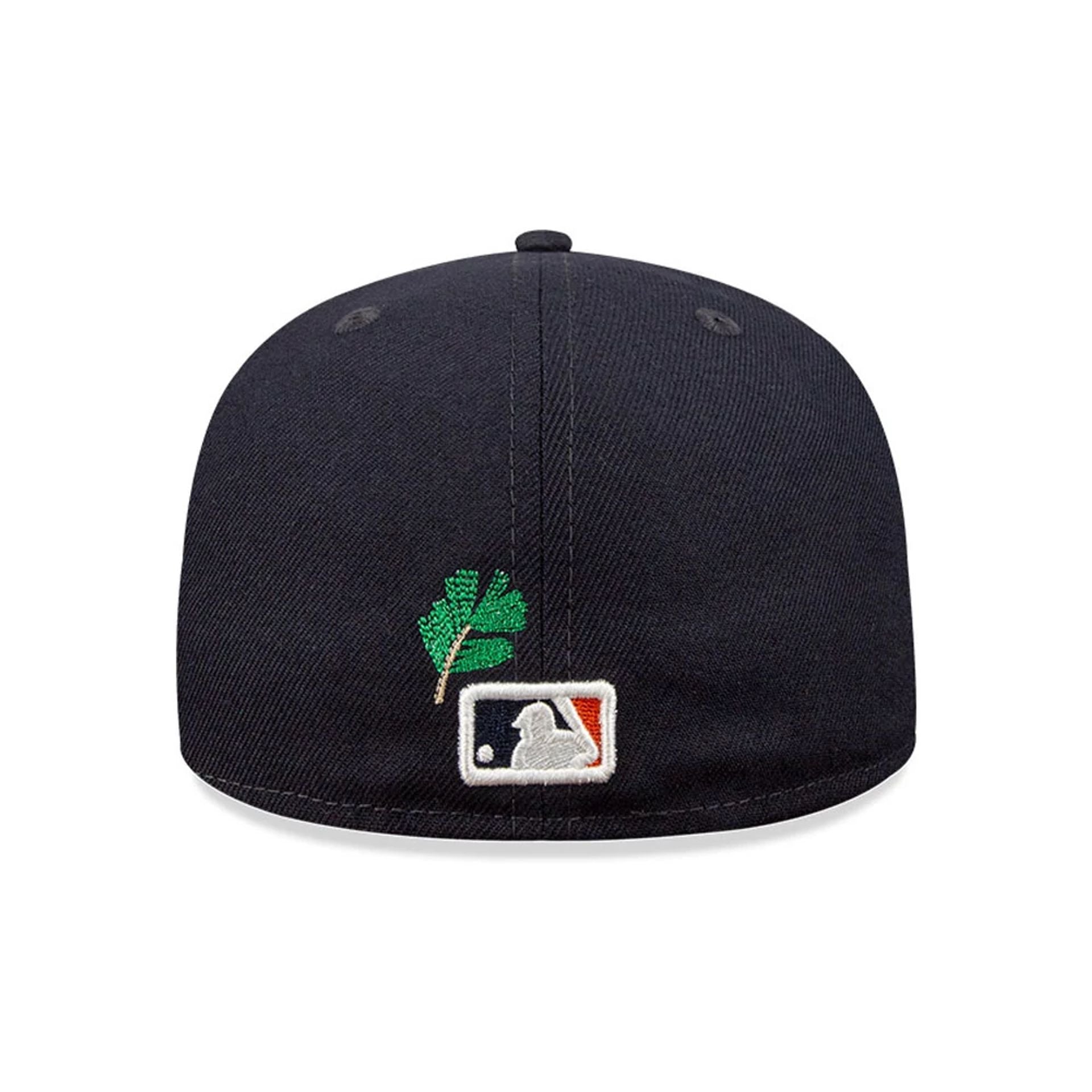 This is a Detroit Tigers Stateview Navy 59FIFTY Fitted Cap 2