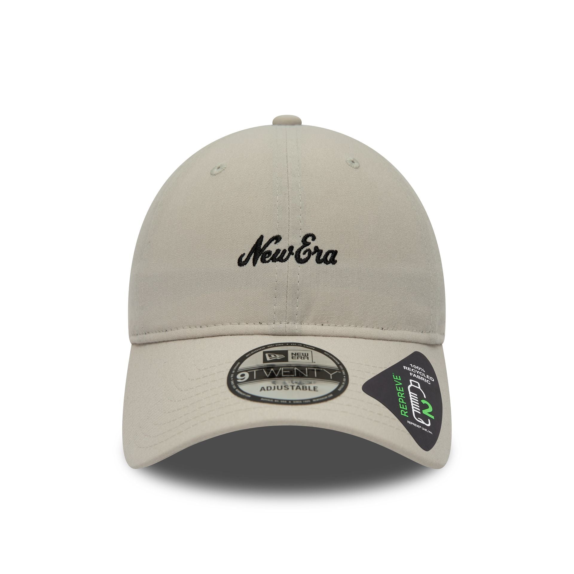 This is a New Era Heritage Script Repreve Stone 9TWENTY Adjustable Cap 2