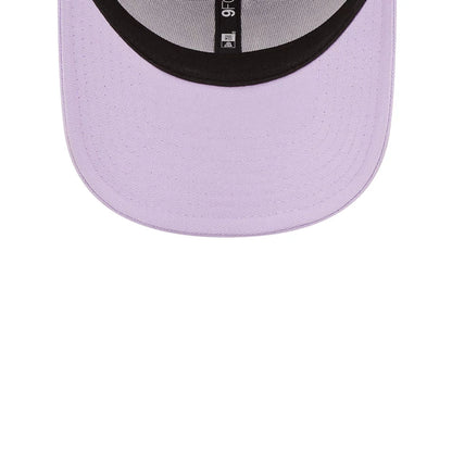 This is a New York Yankees League Essential Purple 9FORTY Adjustable Cap 4