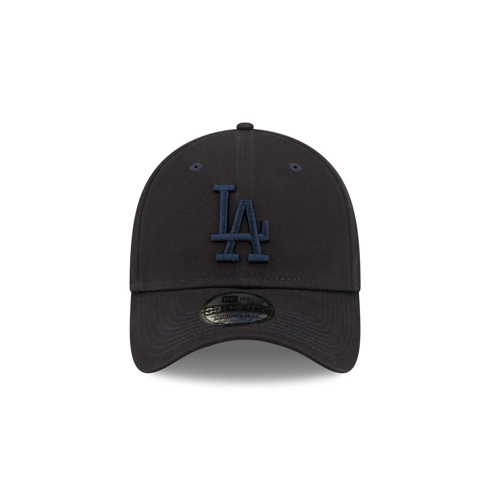 This is a LA Dodgers League Essential Navy 39THIRTY Stretch Fit Cap 2