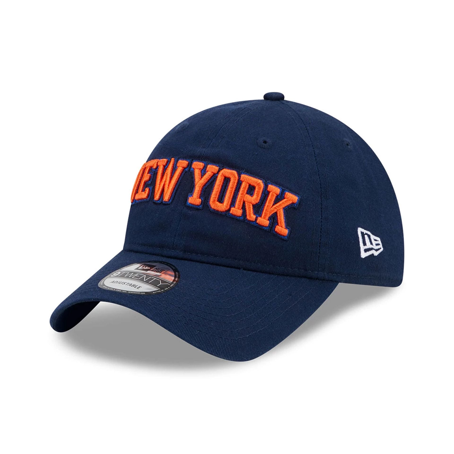 This is a New York Knicks NBA Statement Blue 9TWENTY Adjustable Cap 1