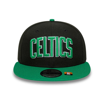 This is a Boston Celtics NBA Statement Black 9FIFTY Snapback Cap 7