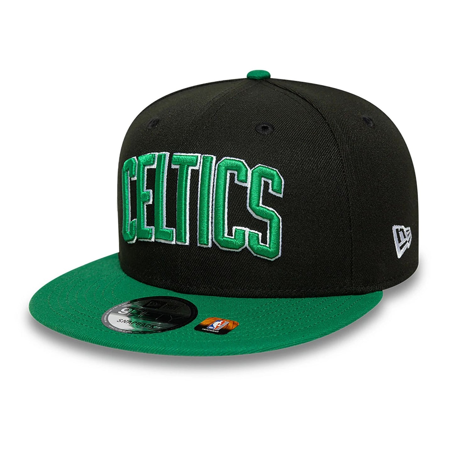 This is a Boston Celtics NBA Statement Black 9FIFTY Snapback Cap 8