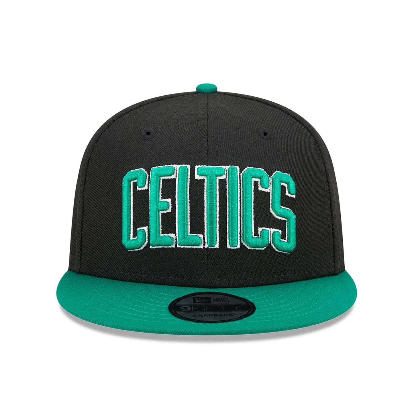 This is a Boston Celtics NBA Statement Black 9FIFTY Snapback Cap 3