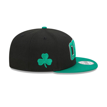 This is a Boston Celtics NBA Statement Black 9FIFTY Snapback Cap 5