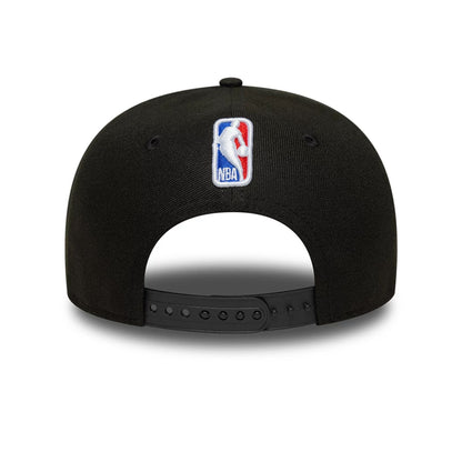 This is a San Antonio Spurs NBA Statement Black 9FIFTY Snapback Adjustable Cap 5