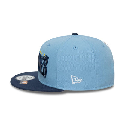 This is a Memphis Grizzlies NBA Statement Light Blue 9FIFTY Snapback Cap 7