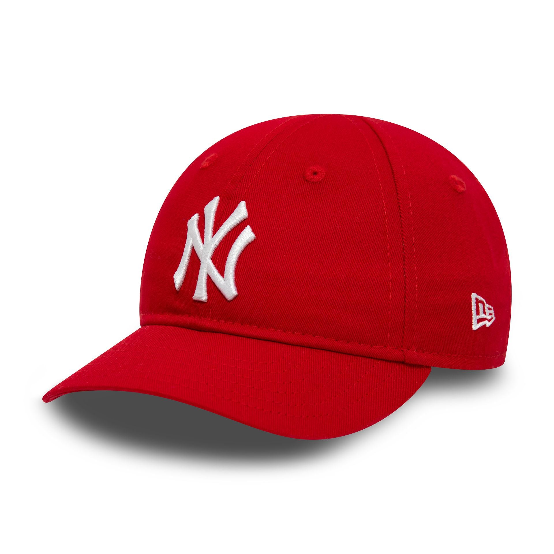 This is a New York Yankees Infant League Essential Red 9FORTY Cap 1