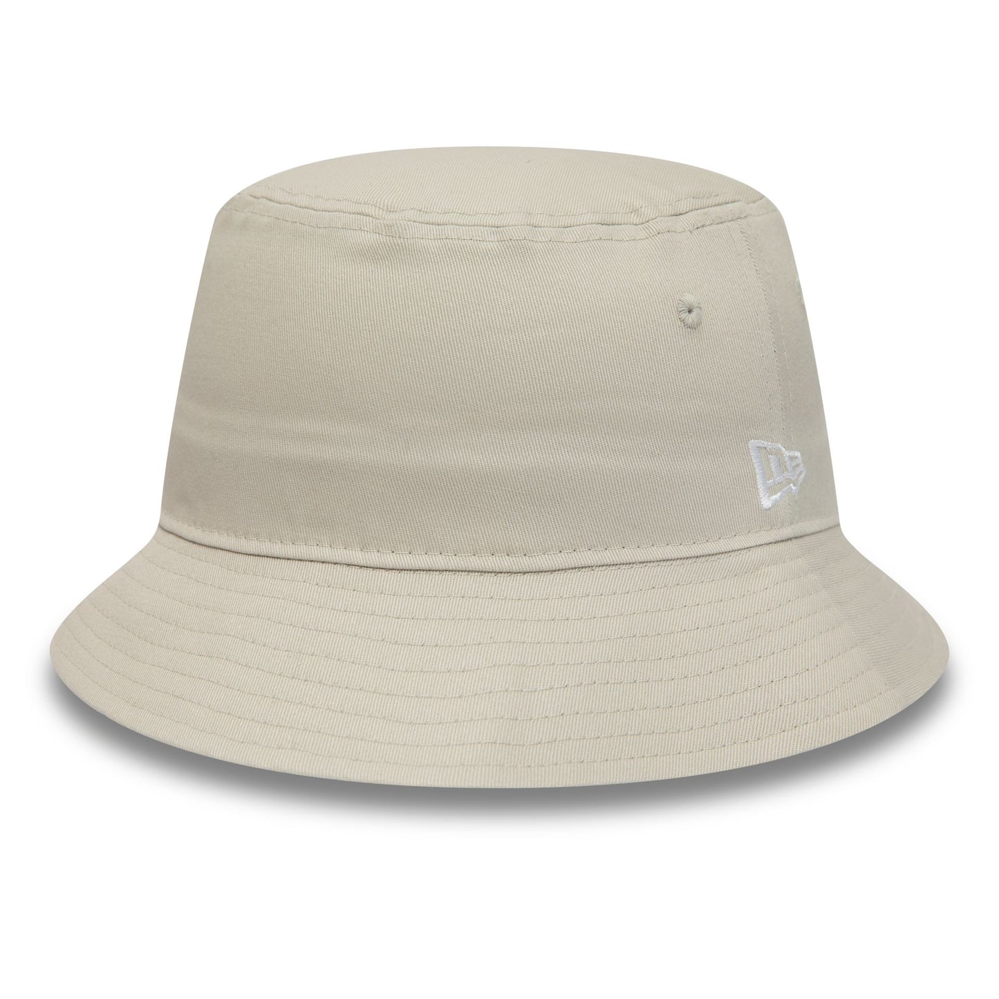 This is a New Era Essential Tapered Stone Bucket Hat 1