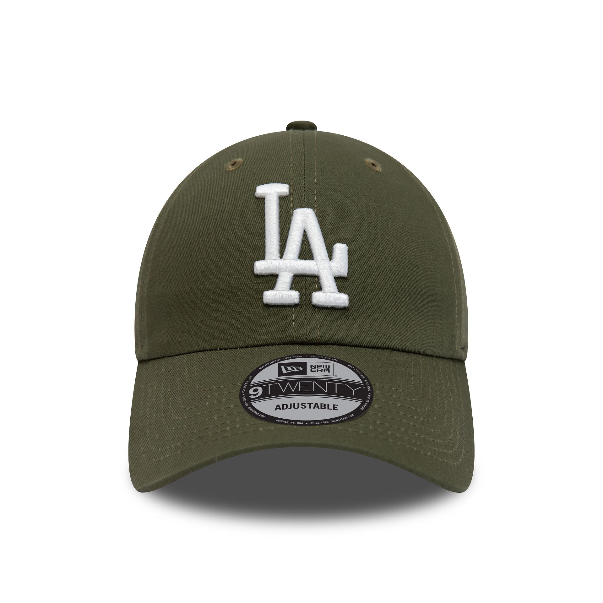 This is a LA Dodgers League Essential Green 9TWENTY Adjustable Cap 2