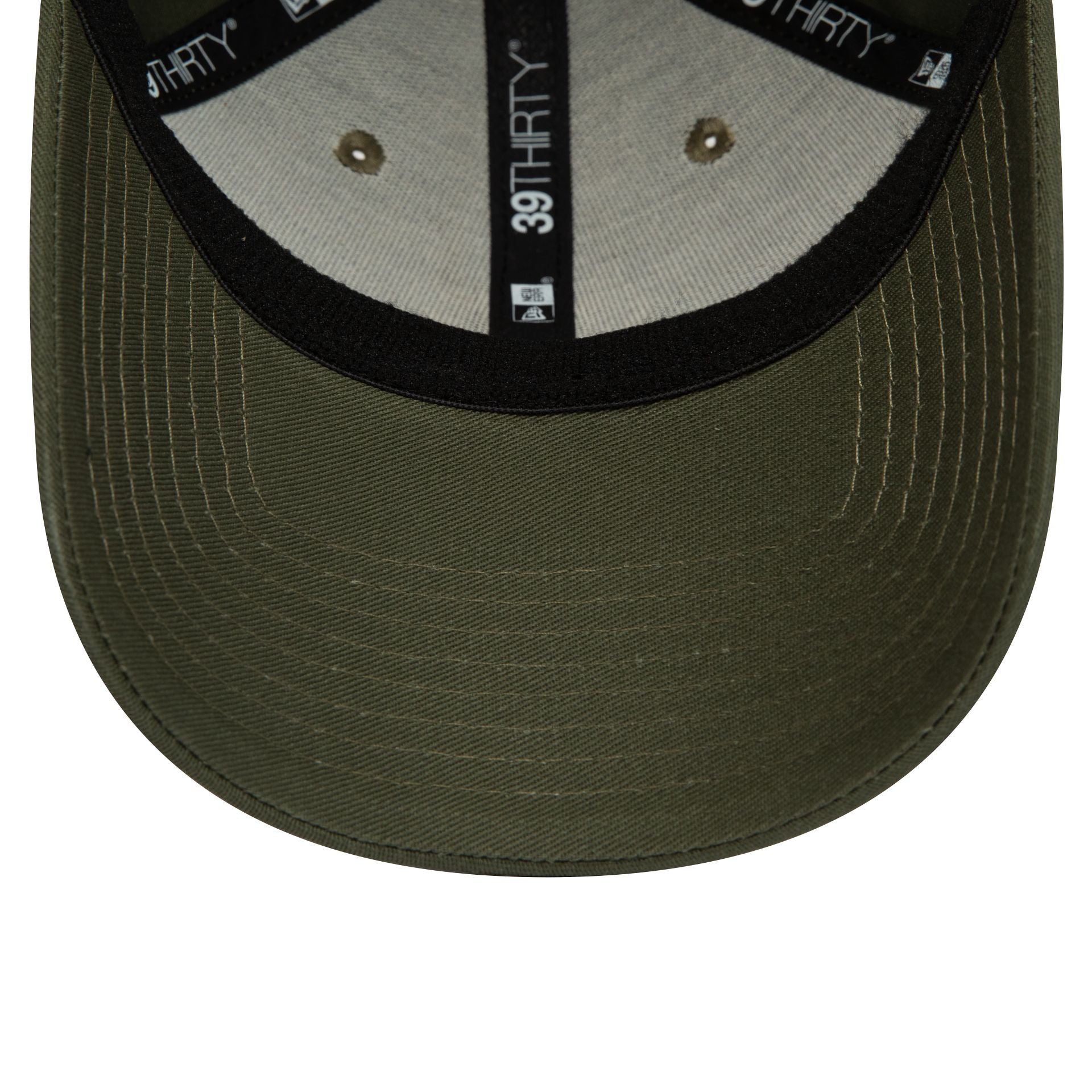 This is a New York Yankees League Essential Green 39THIRTY Stretch Fit Cap 5