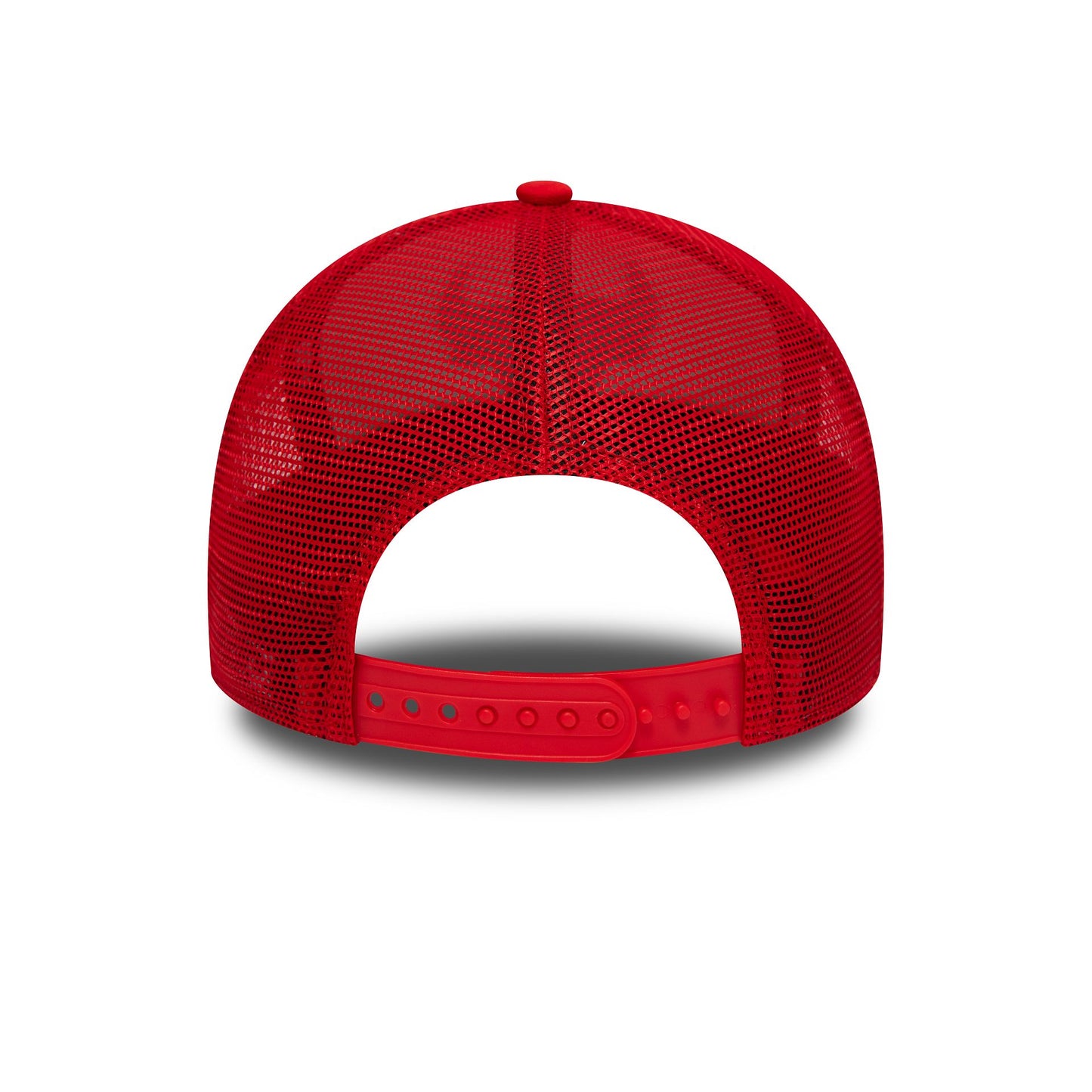 This is a Chicago Bulls Team Colour Red A-Frame Trucker Cap 2