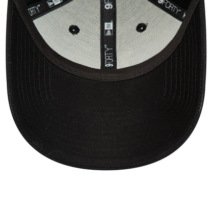 This is a LA Dodgers Repreve League Essential Black 9FORTY Adjustable Cap 5