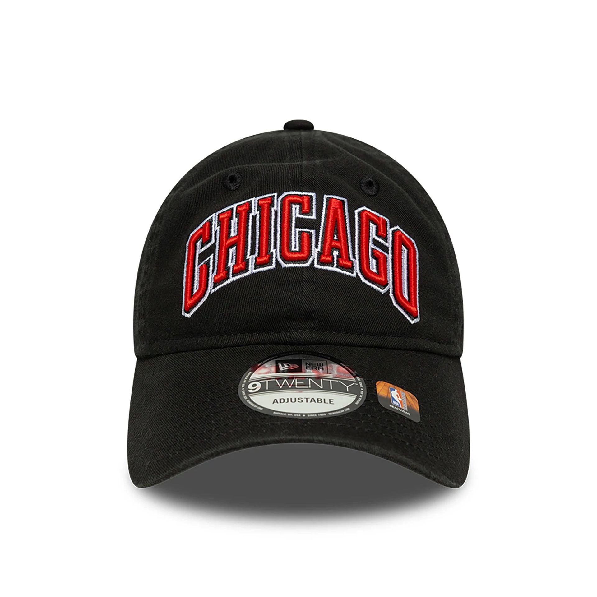 This is a Chicago Bulls NBA Statement Black 9TWENTY Adjustable Cap 2