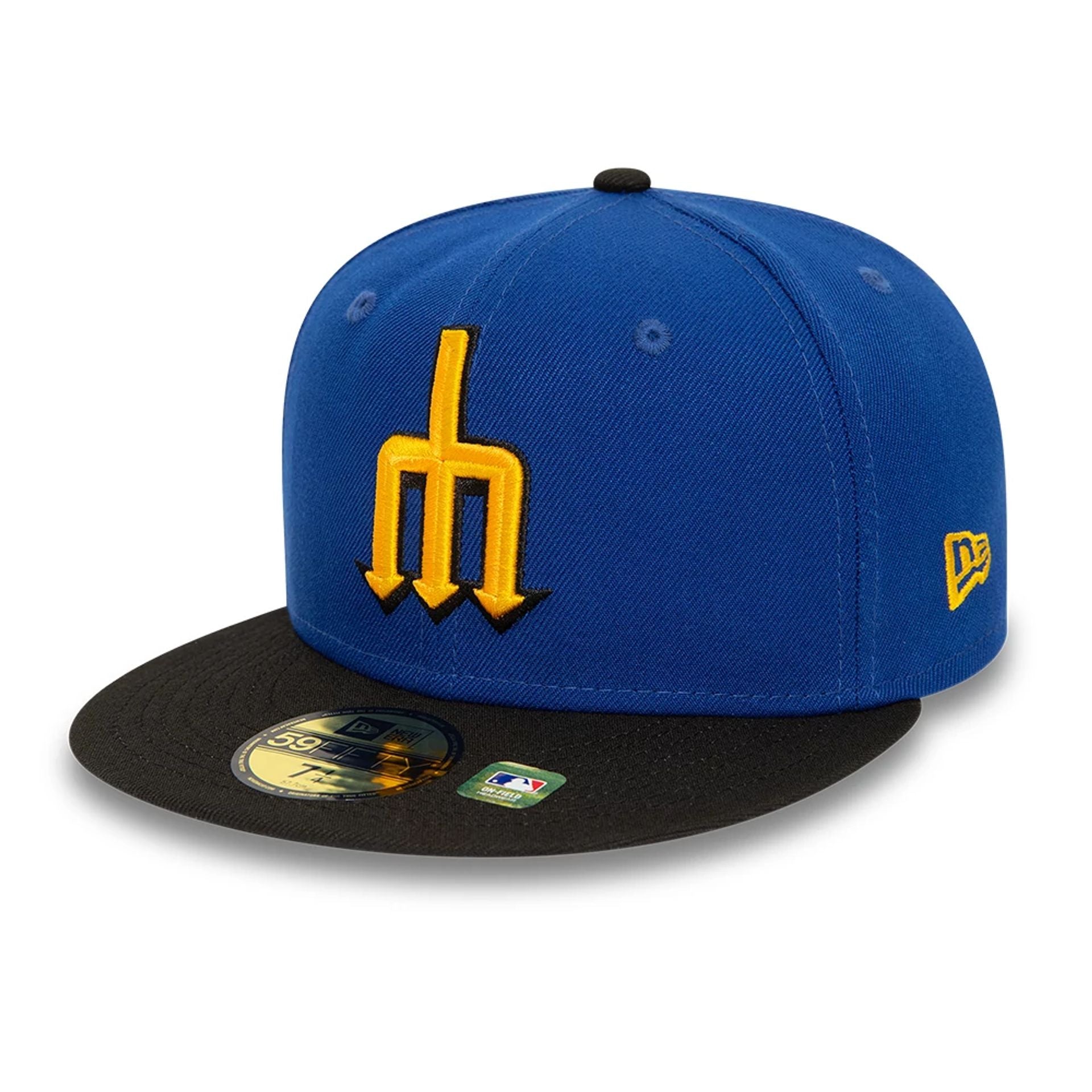 This is a MLB City Connect Seattle Mariners Blue 59FIFTY Fitted Cap 1